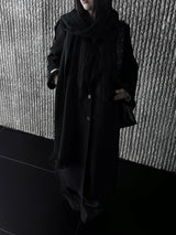 handmade long vest coat