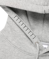 TWIN STAR APPLIQUE HOODIE GREY(CV2FFUM401A)