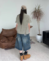ヘイド バックル チェックシャツ