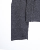SOFT KNIT HOOD ZIP-UP
