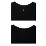 HEART STRING KNIT TOP_BLACK