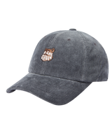 25FW ACベアコーデュロイポイントボールキャップ チャコール