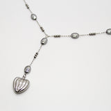 antique love necklace