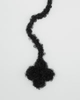 Clover Alpaca Earflap - Black