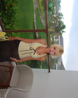 Button Big Pocket Bermuda Harem Capri Pants