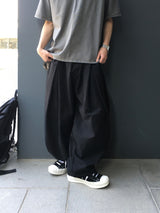 Mier Linen Cut-out Wide Pants 4C