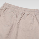  Cool tantan hemp linen wide banding pants in summer