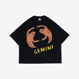 PEANUT STAIN - Whats Your Sign Zodiac Gemini Boxy Tshirt