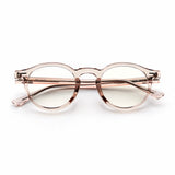 Horn-Trimmed Transparent Glasses Y.LAB 04 C19