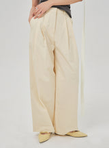 basic pants (cream)