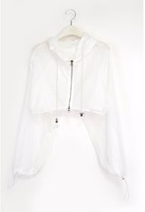 rain short hood jumper(3color)