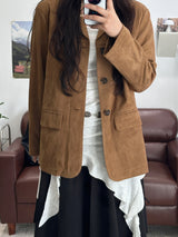 SUEDE BASIC JACKET