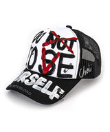 BBD DLY Graffiti Trucker Mesh Cap (Black)