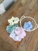 [moroi label] Pastel scrunchie