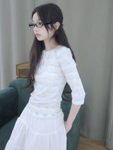 nerds 3/4 sleeve tee