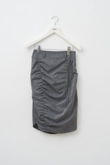 (W) Lili Shirring Skirt (2color)