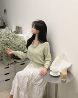 [MADE/Summer ver added!] Day, Round Pendant Cardigan