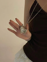 Vintage Secret Watch Necklace