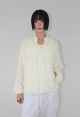 LIGHT SHIRRING JUMPER
