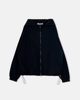CURVE NYLON WIND BREAKER Black
