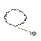 Barbed Wire Bracelet_Antique Silver