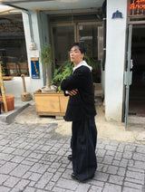 No.1387 st side point big denim PT