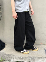 ルーサマーコットンワイドパンツ 2C