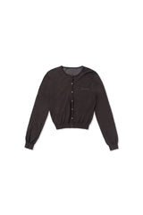  Airy summer cardigan_brown