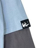 Flame Star Layered Long Sleeve T Pigment Light Blue