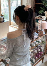 BN ホルターネック ストラップ ノースリーブ (4color)
