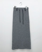 Royvi Stripe Long Skirt (2 Colors)