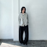 Center Seam 3D Curved Trousers
