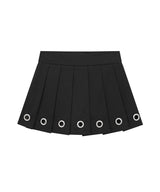 eyelet skirt (black)