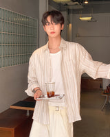 Harbor Stripe Linen Shirt