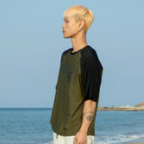 GT150 Ray Short Sleeve Rash Guard (OLIVE)
