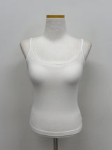 Lace Ribbed Bra Top Sleeveless