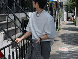 ASCLO ジャカード クロップ半袖 Tシャツ(3color)
