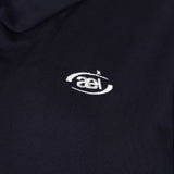 LAYERED STRING HOODIE ZIP-UP [NAVY]