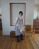 snap strap long boots