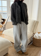 [ブラッシュドフリース] オーバーフィットスウェットパンツ (7colors)
