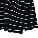 sheer striped long sleeve