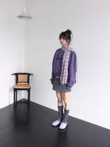 LUCKY SWEATSHIRT (DUST PURPLE)