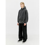 クラシックフーディー - Washed Black
