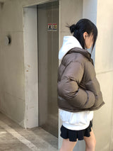 [MADE] オーソン ウェロン パファー クロップ ショート パディング-ダウンジャケット