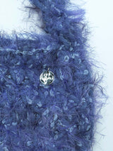Hairy Mini Bag - Blue