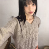 Rubot Twisted Fisher V-Neck Knitwear