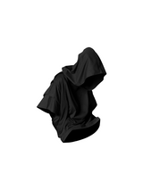 RELABEL Time Element (Dynamic Parallax) Loop Cut Split Short Wide Removable Large Hood Short Sleeve