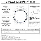 ブルーブロッサムブレスレット
