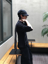 Niel Slub Roll-up Henley Long-Sleeve 3C