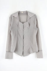 Mine square neck blouse